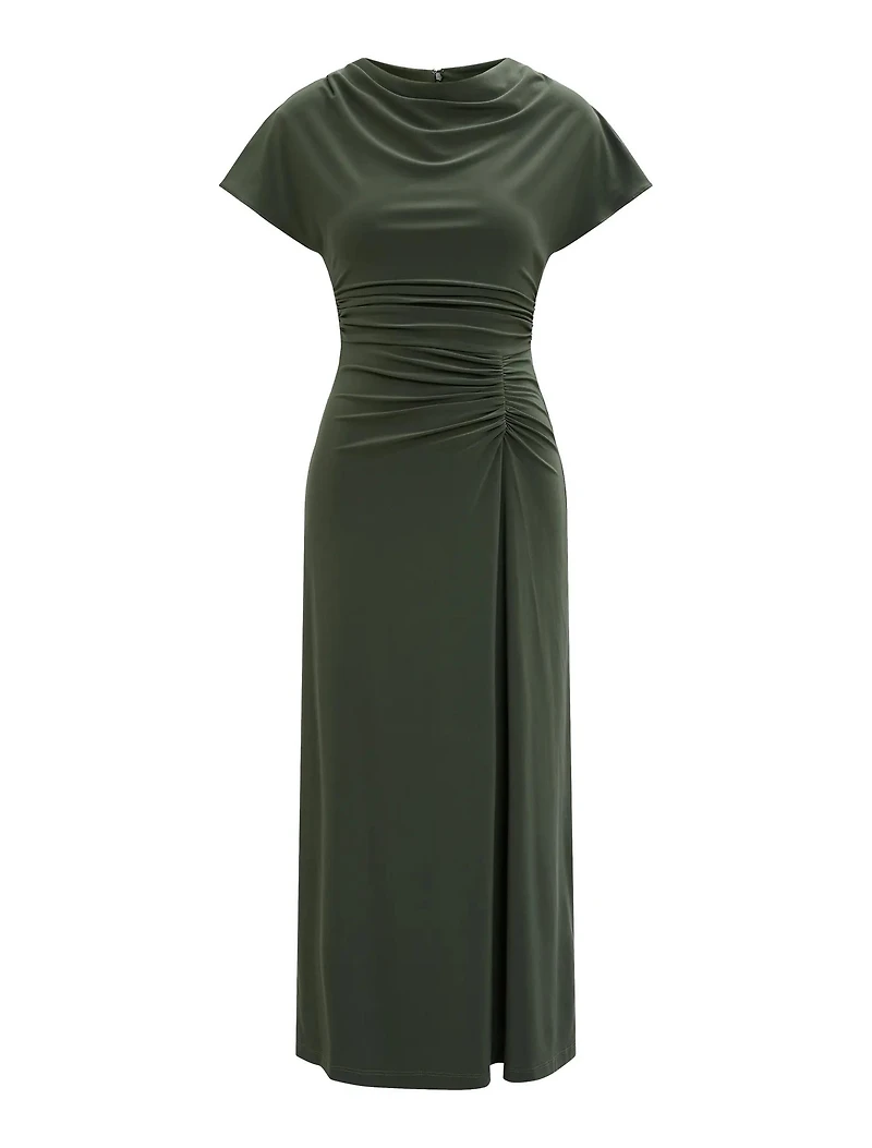 Tahnee Petite Ruched Waist Midi