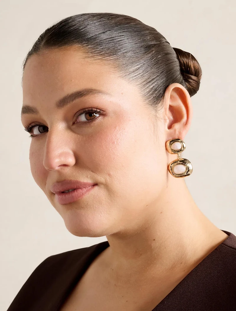 Signature Miriam Stone Drop Earrings
