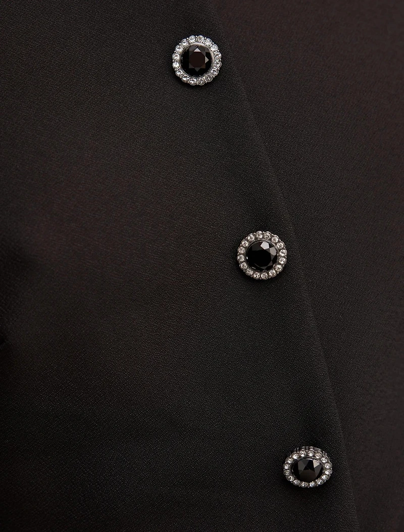 Twiggy Long Sleeve Button Mini