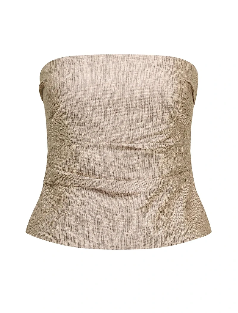 Kamila Tucked Strapless Bandeau