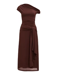 Piper Petite Tie Mesh Midi