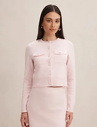 Aria Pocket Detail Cardigan