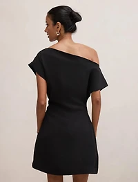 Danielle Petite Asymmetrical Mini Dress
