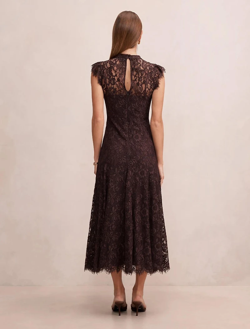 Arielle Lace Midi Dress