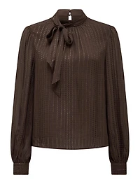 Preslee Neck Tie Blouse
