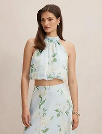 Maisie Halter Tie Up Top