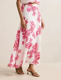 Maisie Petite Circle Midi Skirt
