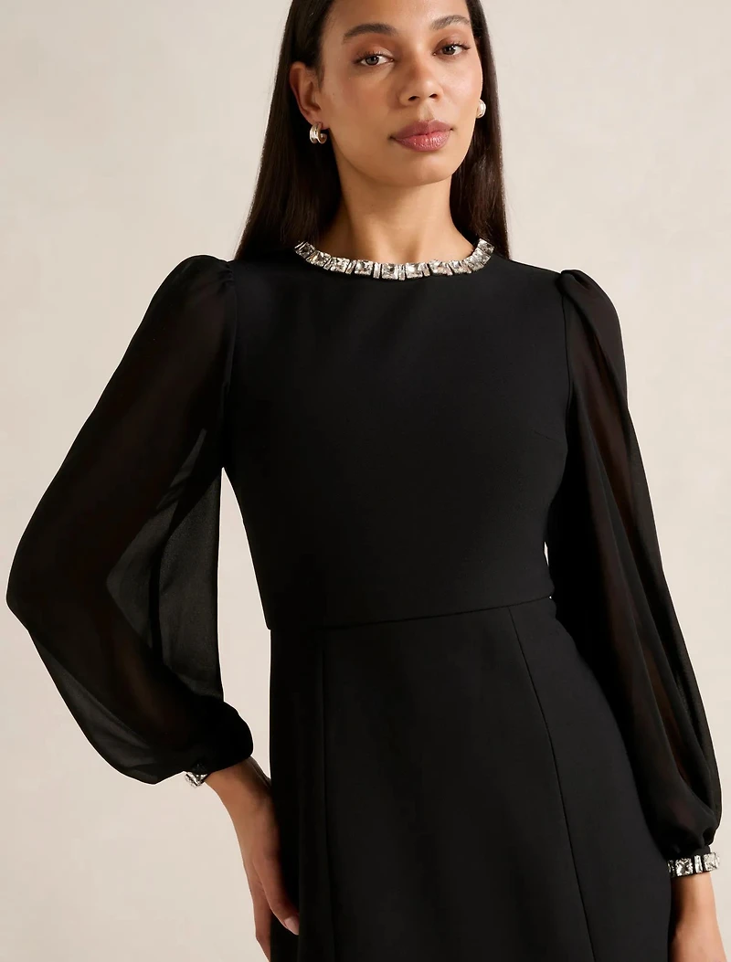 Indiana Embellished Mini Dress