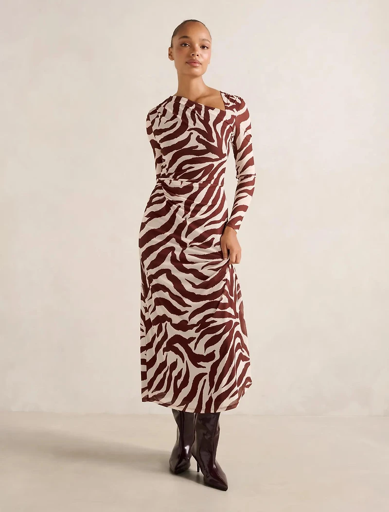 Freya Ruched Jersey Dress