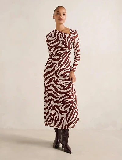 Freya Ruched Jersey Dress