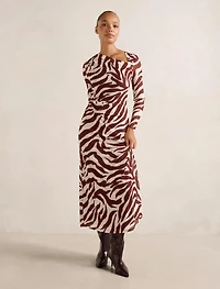 Freya Ruched Jersey Dress