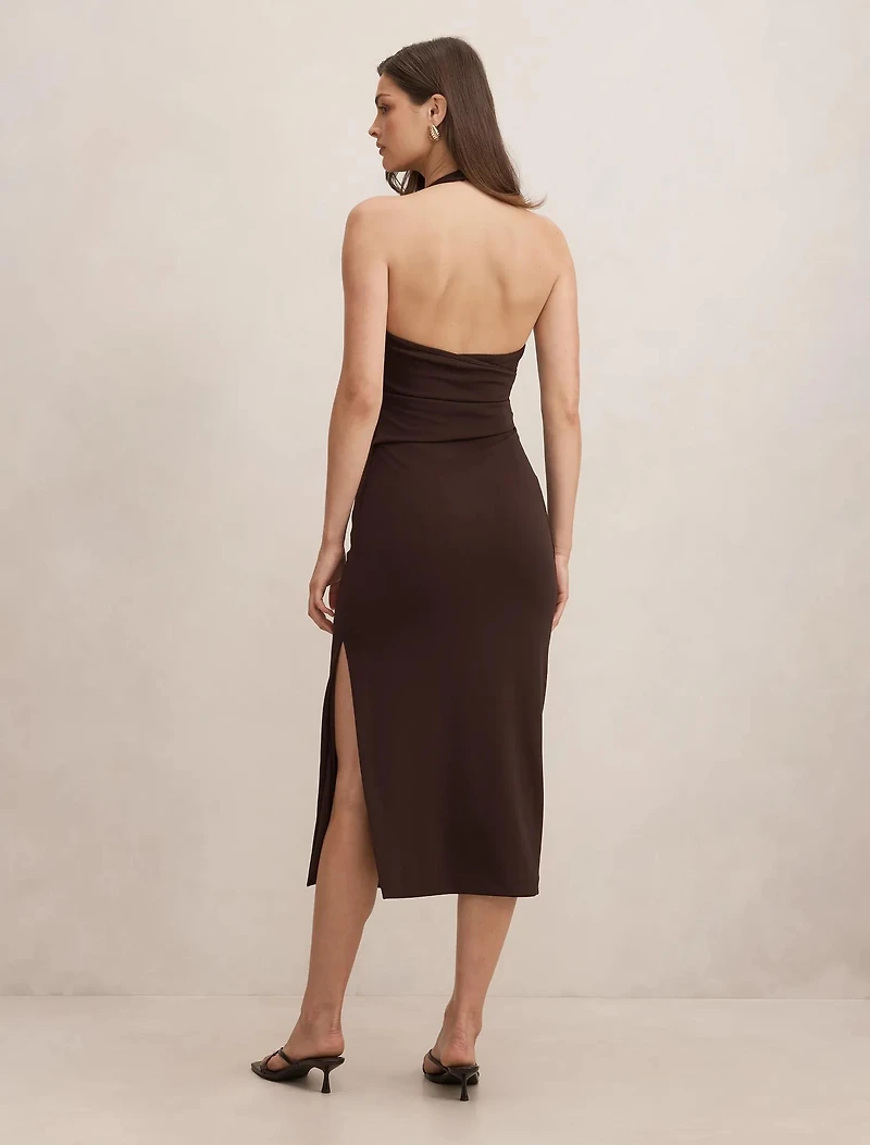 Daphne Halter Column Midi Dress