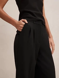 Eva Pleat Wide Leg Pants
