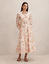 Terese Printed Shirt Dress
