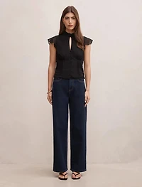 Eden Keyhole Blouse