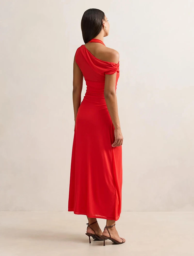 Brooklyn Layered Jersey Maxi Dress