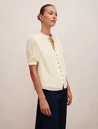 Leighton Short Sleeve Blouse