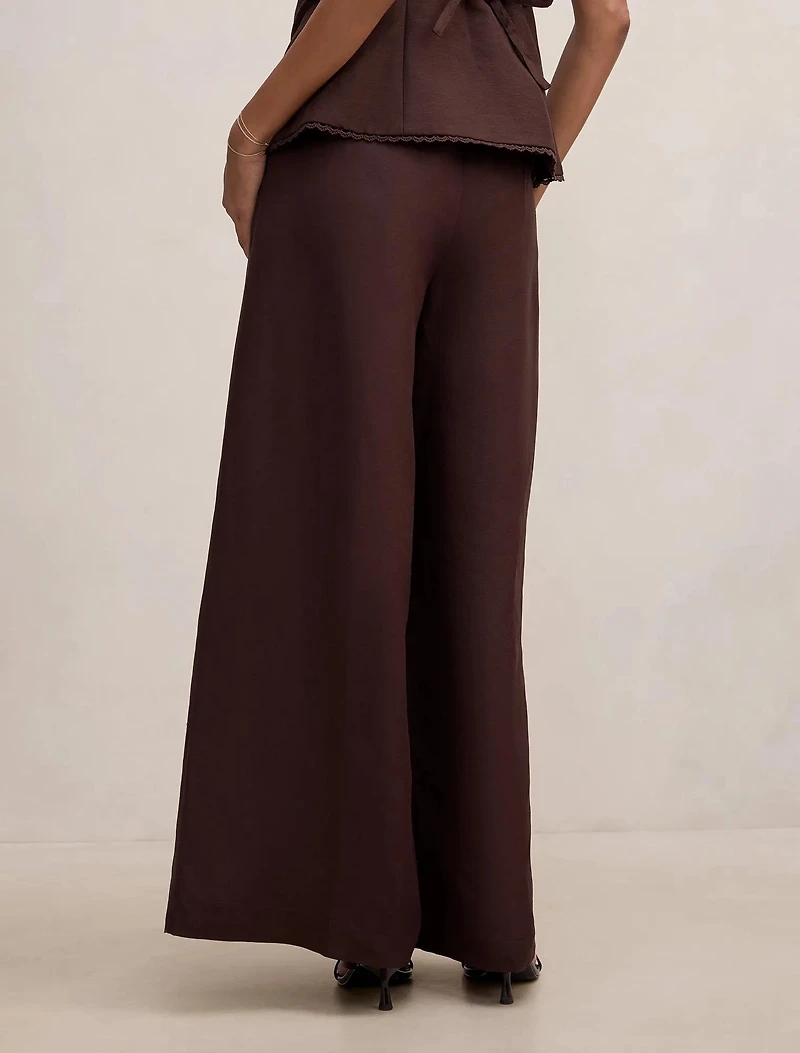 Matilda Petite Linen Blend Pant