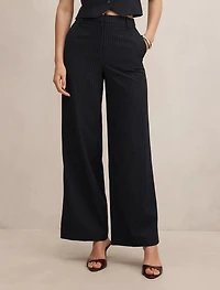 Paloma Pinstripe Wide Leg Pant