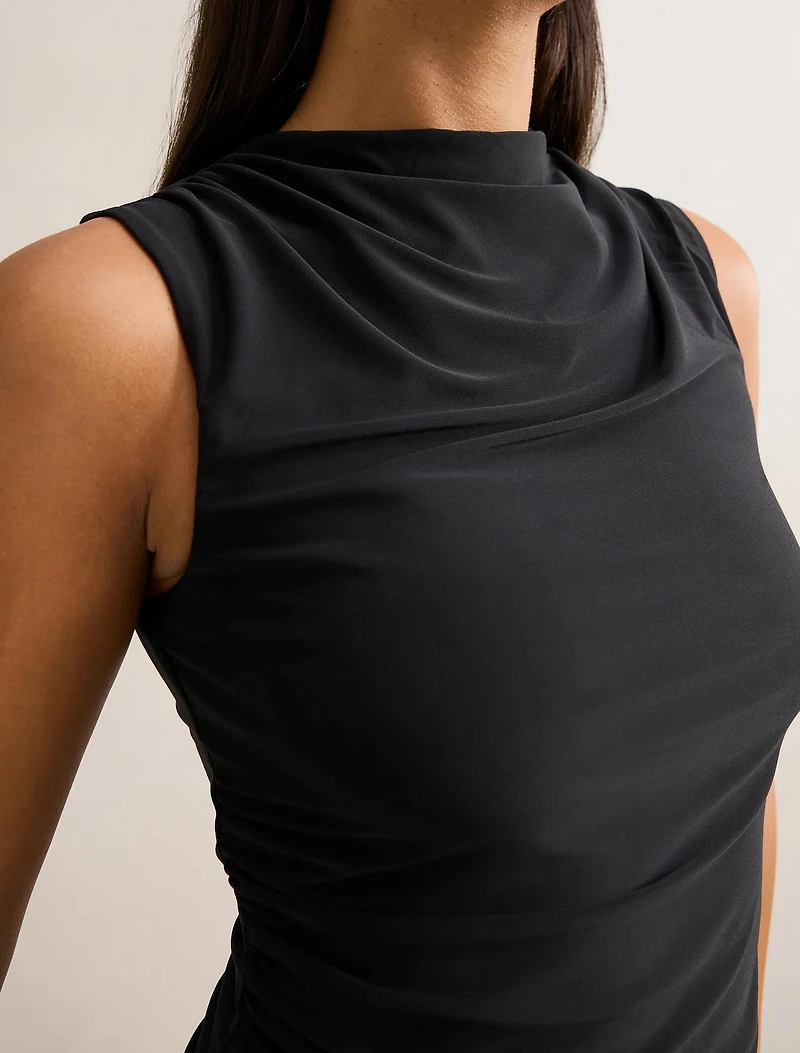 Danni Draped Sleeveless Top