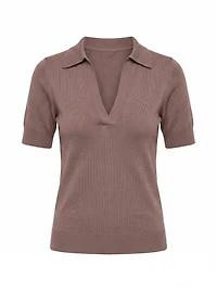 Gia Knit Polo Top