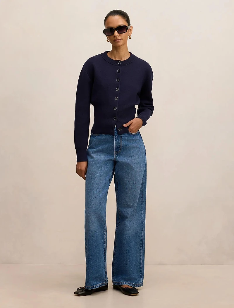 Ally Petite Knit Cardigan