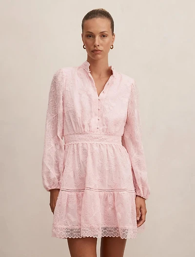 Thalia Embroidered Skater Mini