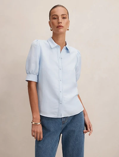 Finley Trim Detail Blouse