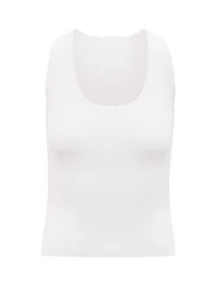 Bree Crochet Detail Knit Tank Top