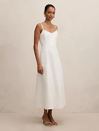 Tiffany Petite Embroidery Sequin Midi