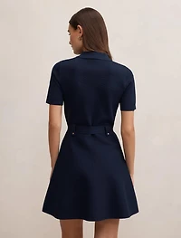 Amy Fit and Flare Knit Mini