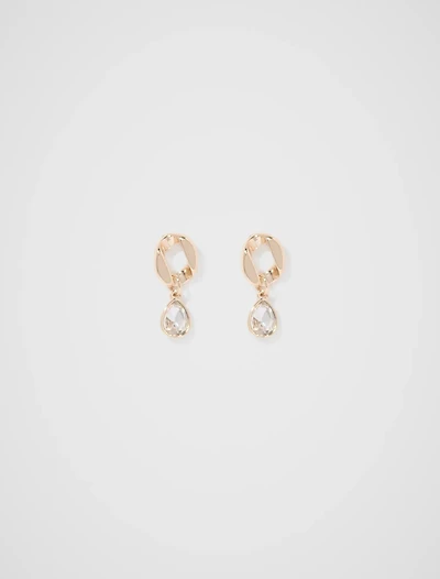 Celia Link Stone Drop Earring