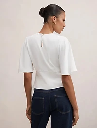 Kirsten Flutter Sleeve Top