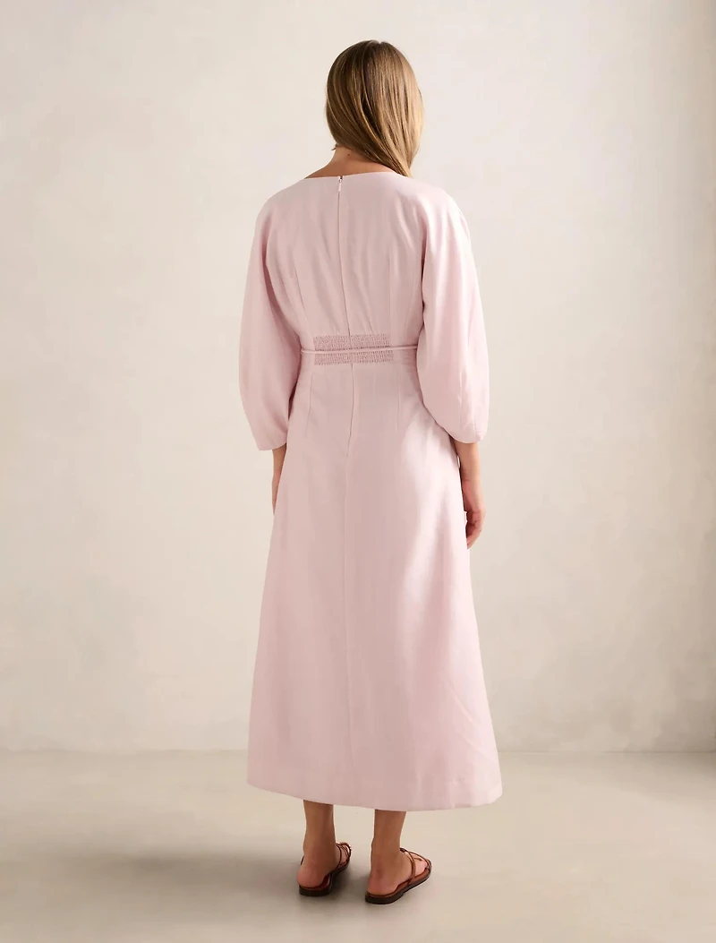 Scarlett Seam Detail Midi Dress