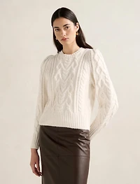 Heidi Cable Stitch Sweater