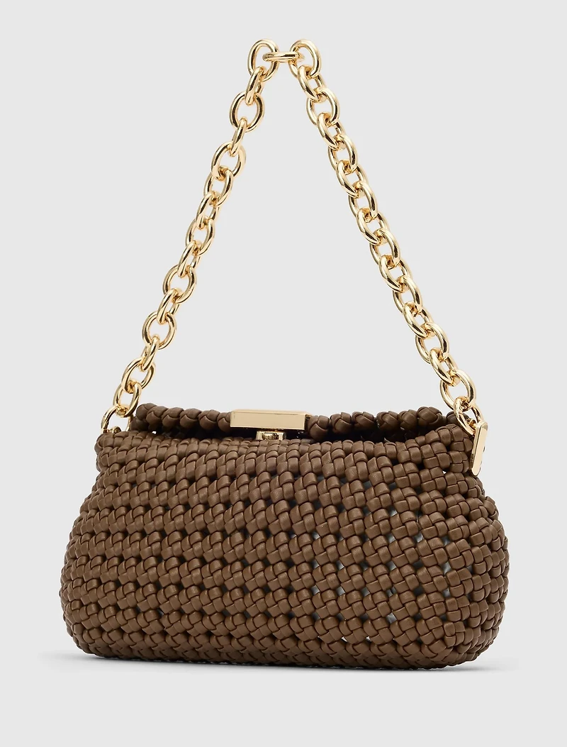 Teagan Weave Chain Bag