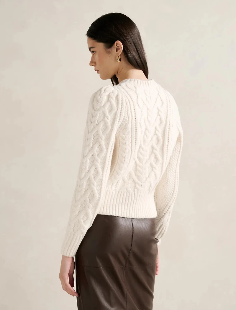 Heidi Cable Stitch Sweater
