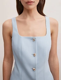 Lee Square Neck Waistcoat