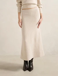 Cora Knitted Midi Skirt
