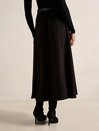 Celine Belted Midi Skirt