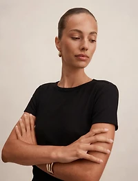 Kelly Tuck Detail Baby Tee
