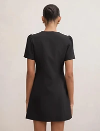 Elinda Button Up Mini Dress