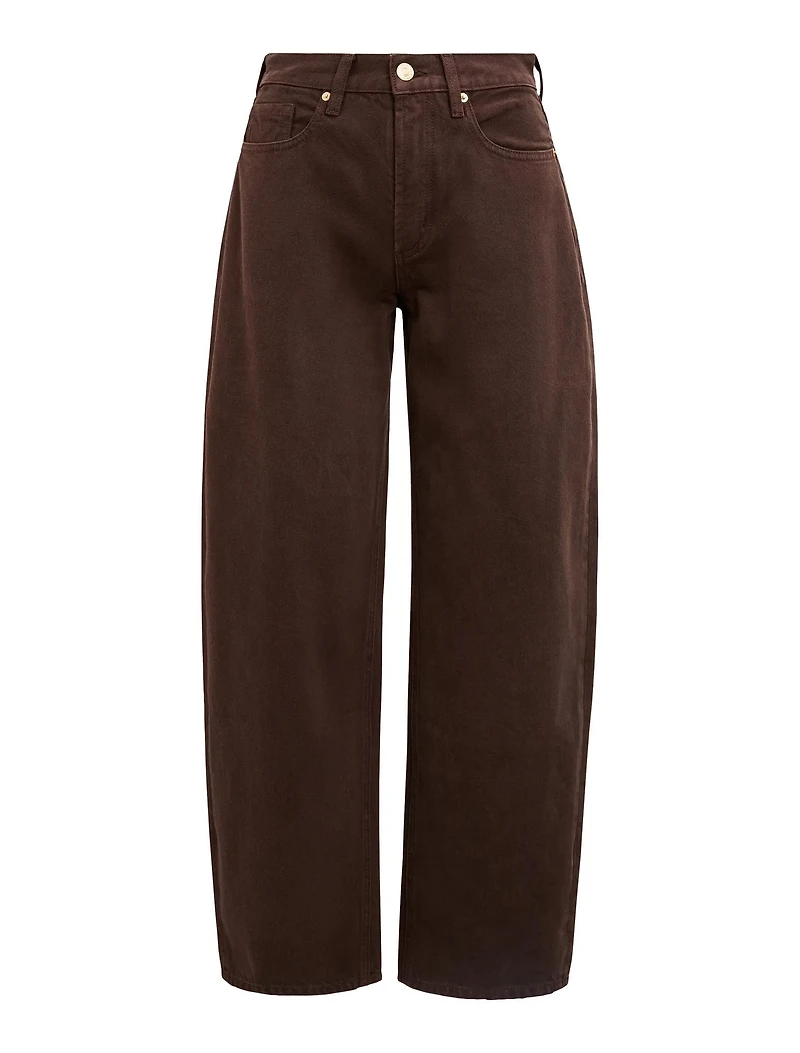 Emma Mid Rise Barrel Jeans