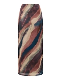 Mia Mesh Maxi Skirt