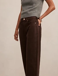 Emma Mid Rise Barrel Jeans
