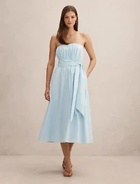 Melissa Gathered Tie Midi