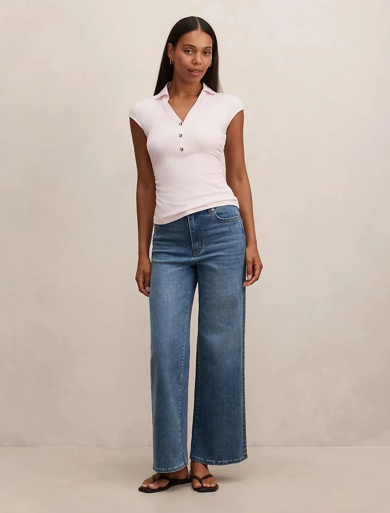 Winnie Extended Shoulder Polo
