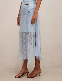 Khai Lace Asymm Skirt