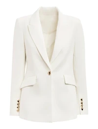 Trixie Gold Button Blazer