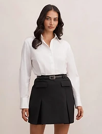 Esme Shirt Belted Mini Dress